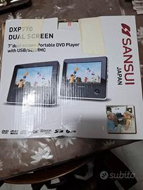 dvd player dual  screen