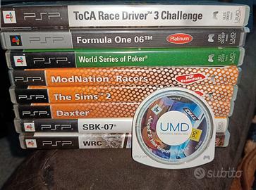 Lotto Giochi PSP -  The Sims 2, Daxter, corse auto