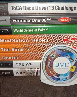 Lotto Giochi PSP -  The Sims 2, Daxter, corse auto