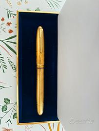 Stilografica Omega Supernova laminato oro 750