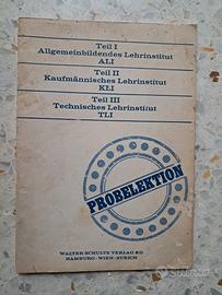 Probelektion lezione di prova Walter Schultz 1973