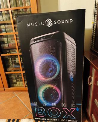 Music box cassa speaker wireless bluetooth