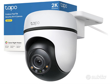 Telecamera Wi-Fi Esterno Visione Notturna 2K 3MP