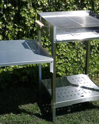 BARBECUE IN ACCIAIO INOX MODELLO 50Q - ilSimo