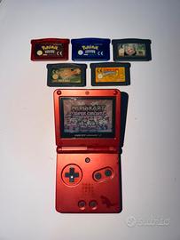 RARA Game Boy Advanced SP Groudon Limited Edition