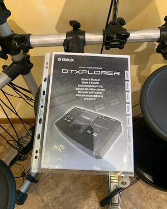 Batteria eletrronica yamaha dtxplorer