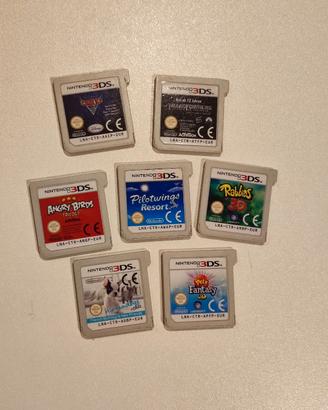 Pack 7 giochi Nintendo 3DS 