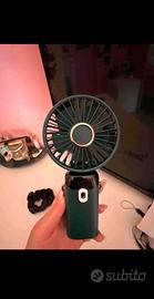 mini ventilatore portatile led