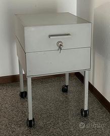 Mobile da ufficio vintage in ferro