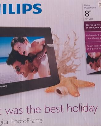 Cornice digitale Philips foto video audio 
