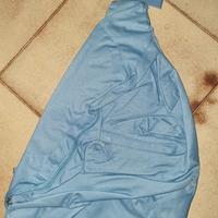 Zaino monospalla azzurro – sportivo e capiente