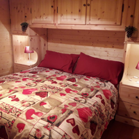 Armadio a ponte stile montagna