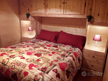 Armadio a ponte stile montagna