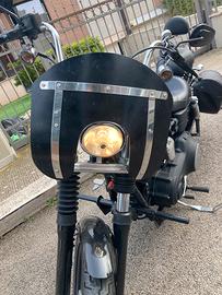 Cupolino Harley davidson sgancio rapido