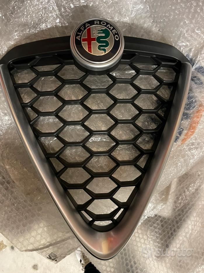 GRIGLIA PARAURTI ANTERIORE SX PRESA ARIA PROFILO CROMATA PER ALFA MITO 2008 2016 - Foto 6