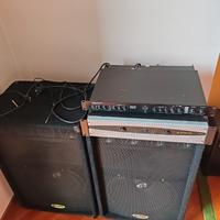 Impianto Audio Professionale Completo 