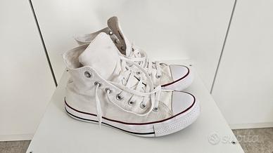 Converse All Star Chuck Taylor alte bianche n.39