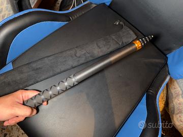 Bastone selfie stick invisibile Carbonio 3metri 3m