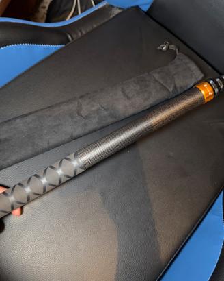 Bastone selfie stick invisibile Carbonio 3metri 3m