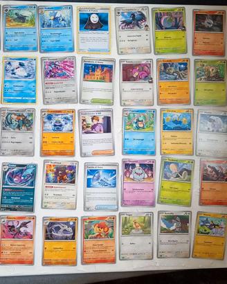 Lotto carte Pokemon Vari Set Scarlatto & Violetto