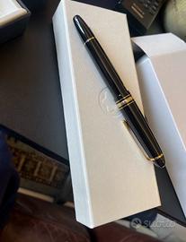 Penna stilografica MONTBLANC placcata oro✒️