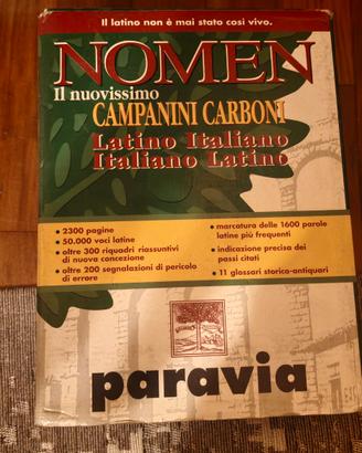 Vocabolario Latino italiano 