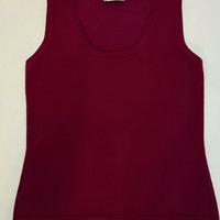 Gilet-canotta misto cashmere Della Ciana