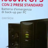 Gruppo di continuità TRUST UPS 1000VA con batteria