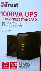 Gruppo di continuità TRUST UPS 1000VA con batteria