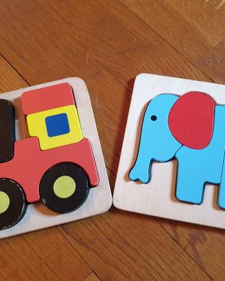 Puzzle in legno per bambini