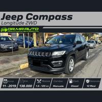 Jeep Compass 1.6 Multijet II 2WD Longitude KM 138.