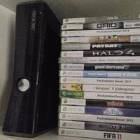 Xbox 360 + 1 joystick +  19 giochi 