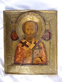 Icona russa antica originale