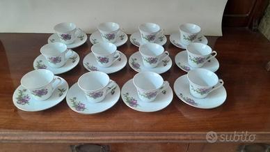 Servizio tè Vintage, 12 Persone, Porcellana cinese
