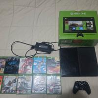 xbox one + giochi + turtle beach react-r