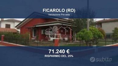 Immobile in asta di 133 m² con box auto a Ficarolo