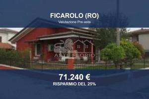 Immobile in asta di 133 m² con box auto a Ficarolo
