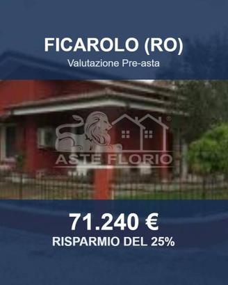 Immobile in asta di 133 m² con box auto a Ficarolo