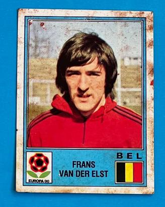 FRANS VAN DER ELST n 172 Figurina Panini EUROPA 80