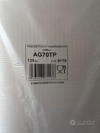 Vaschette per alimenti di plastica