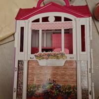lotto barbie casa /  auto / cavallo  accessori 