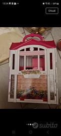 lotto barbie casa /  auto / cavallo  accessori 