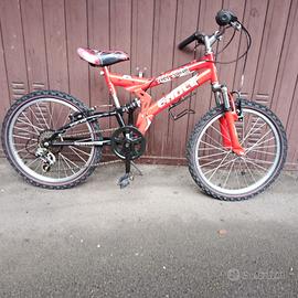 BICICLETTA BIAMMORTIZZATA 20 POLLICI 