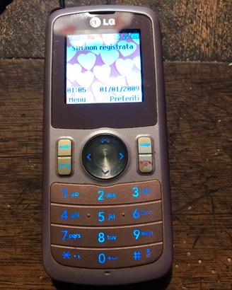 Telefono Vintage LG 0168 Rosa