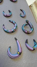 collane dilatatori fatte a mano 