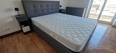 Struttura letto e materasso Eminflex matrimoniale