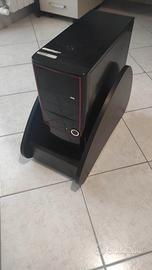 carrellino porta PC design con ruote.