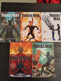 Pantera Nera 1-5 Marvel now, coates, panini hc