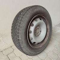 4 cerchi in ferro con pneumatici  FIAT QUBO