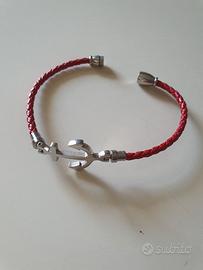 bracciali ragazzo corda e acciaio